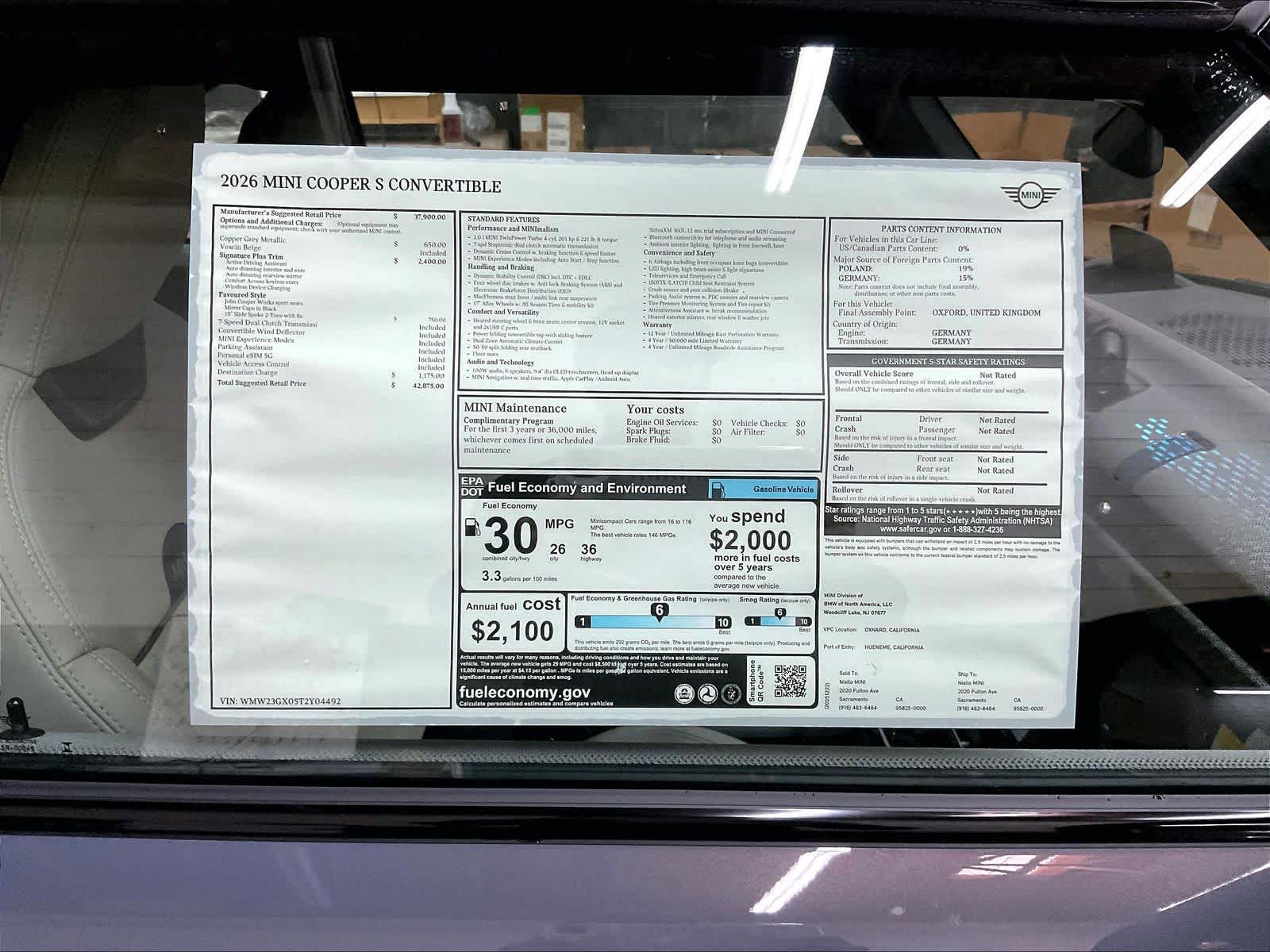 2026 MINI Convertible S - Photo 32