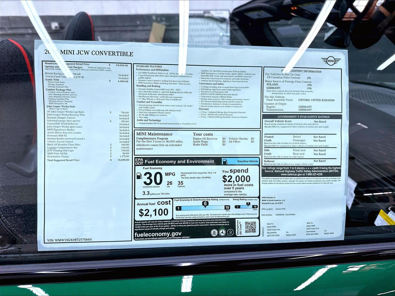 2026 MINI Convertible John Cooper Works - Photo 34