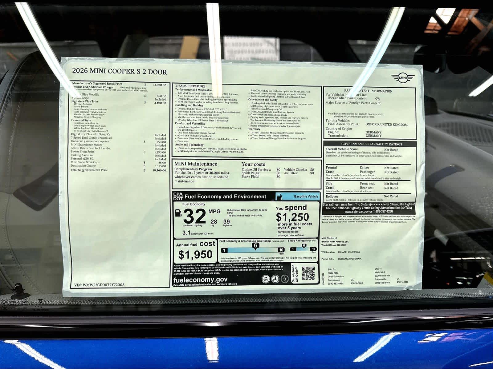 2026 MINI Hardtop 2 Door S - Photo 36