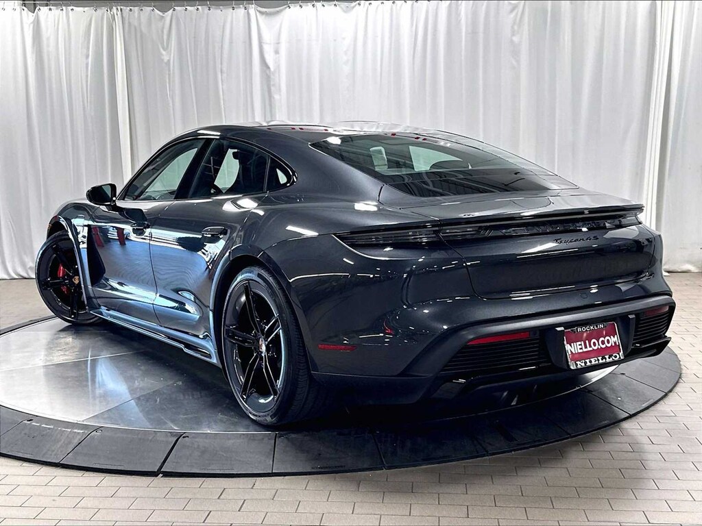 New 2026 Porsche Taycan 4S Black Edition Sedan