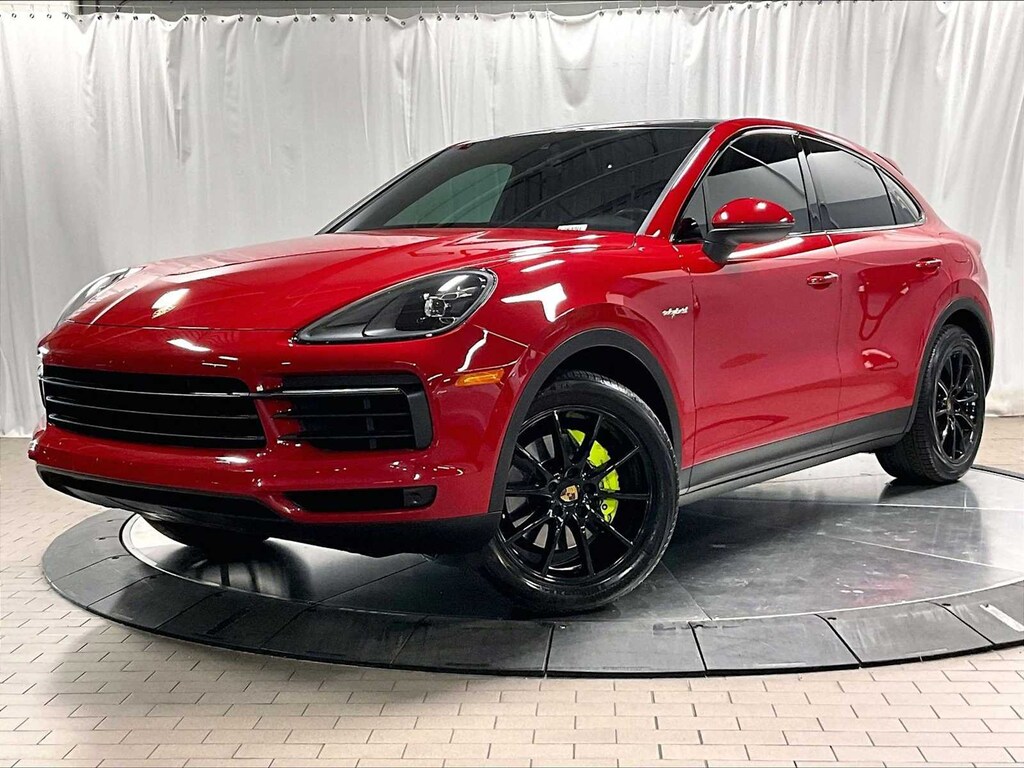Certified 2021 Porsche Cayenne E-Hybrid Coupe AWD SUV