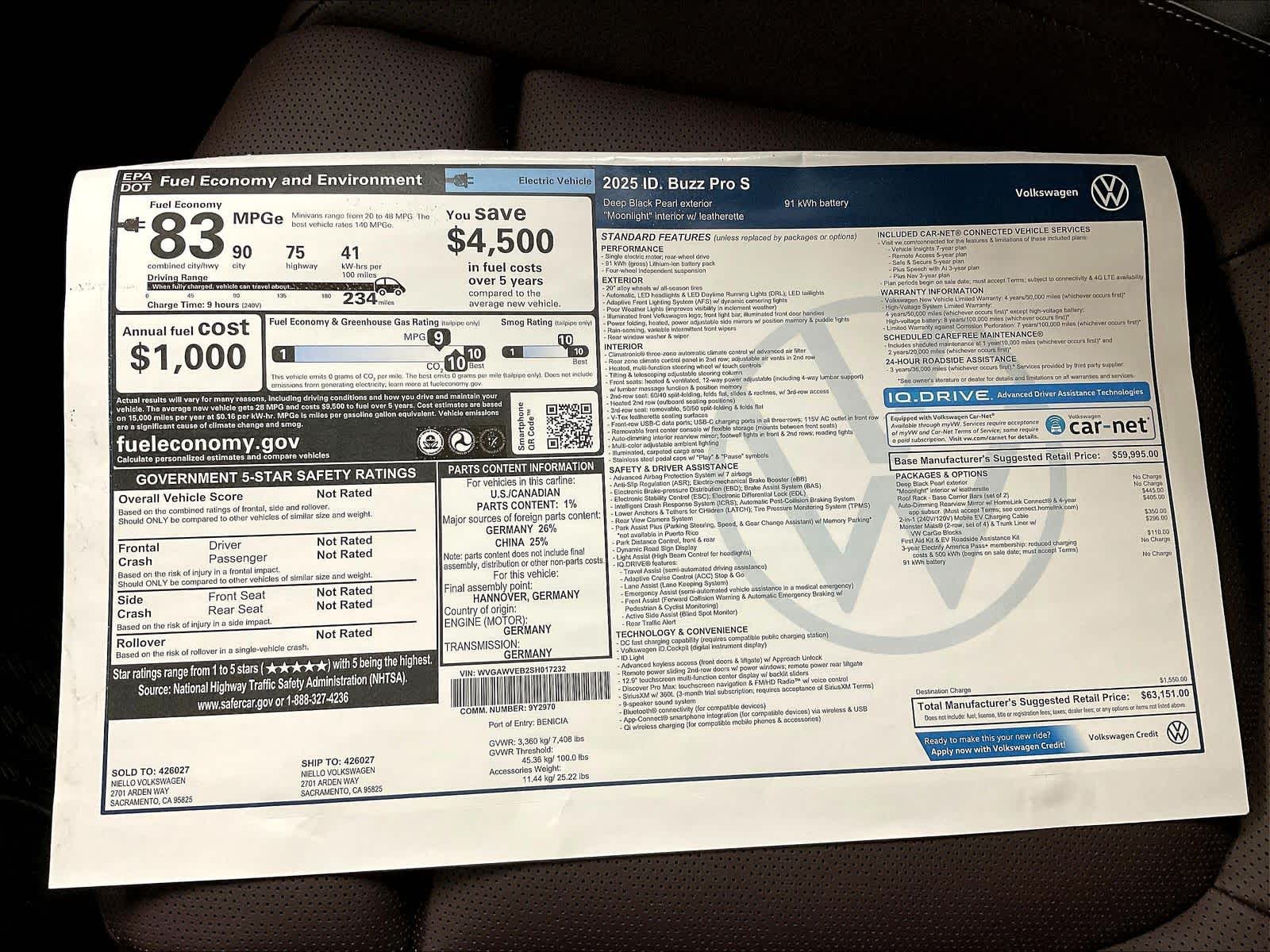 2025 Volkswagen ID. Buzz PRO S - Photo 34