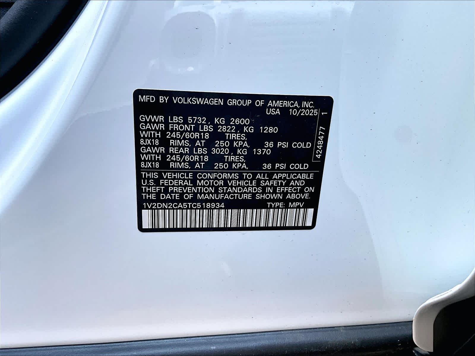 2026 Volkswagen Atlas SE - Photo 35