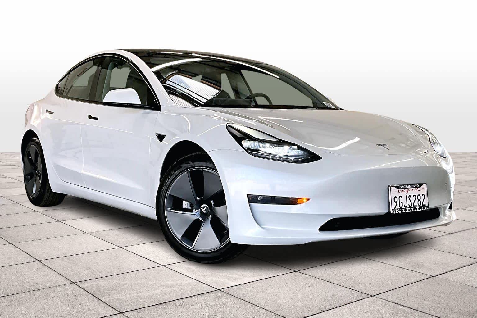 Used 2023 Tesla Model 3 Base with VIN 5YJ3E1EA6PF558856 for sale in Sacramento, CA