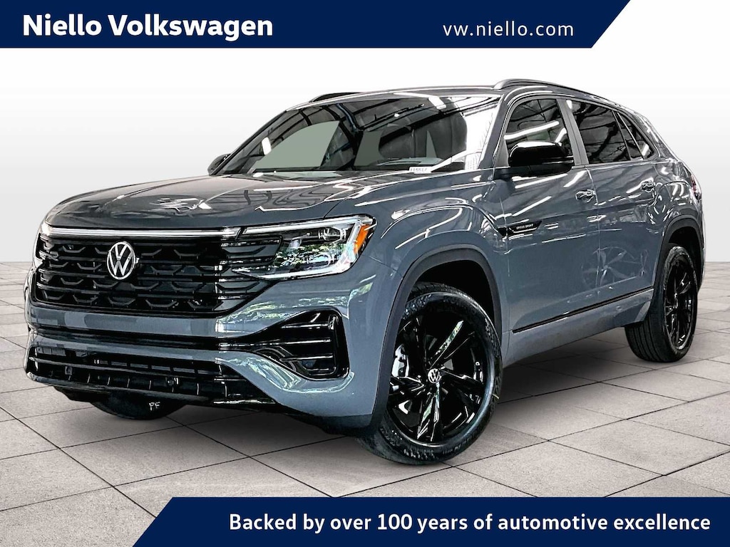 New 2026 Volkswagen Atlas Cross Sport 2.0T SEL R-Line Black 4MOTION