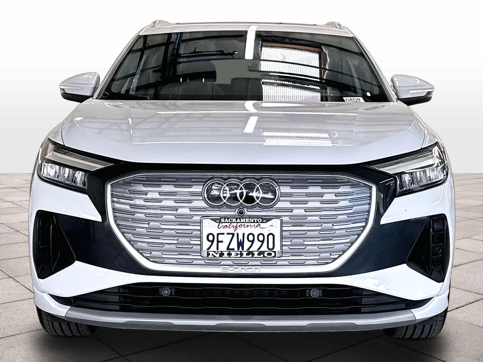Used 2023 Audi Q4 e-tron Premium Plus with VIN WA1BCBFZ6PP019262 for sale in Sacramento, CA