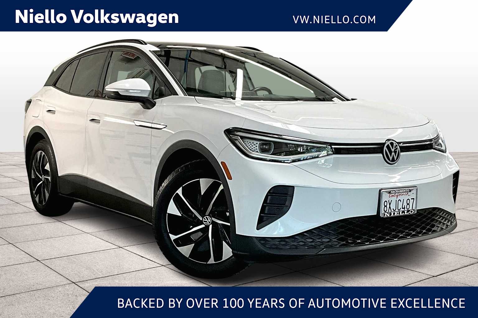 Used 2021 Volkswagen ID.4 PRO S with VIN WVGTMPE2XMP043970 for sale in Sacramento, CA