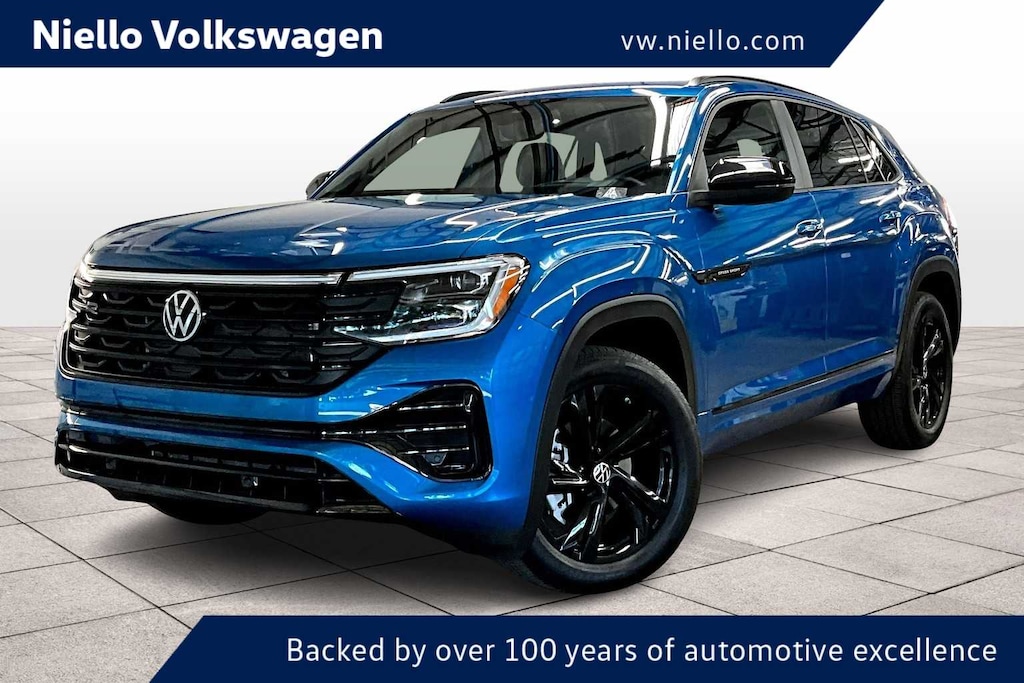 Certified 2025 Volkswagen Atlas Cross Sport 2.0T SEL R-Line Black 4MOTION