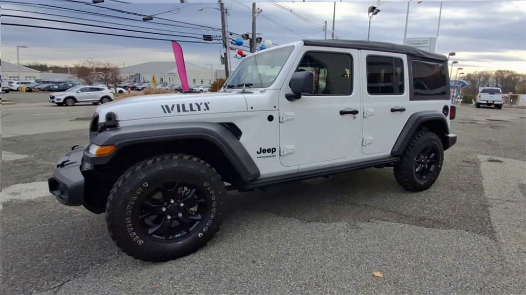 Certified 2021 Jeep Wrangler Unlimited Willys SUV
