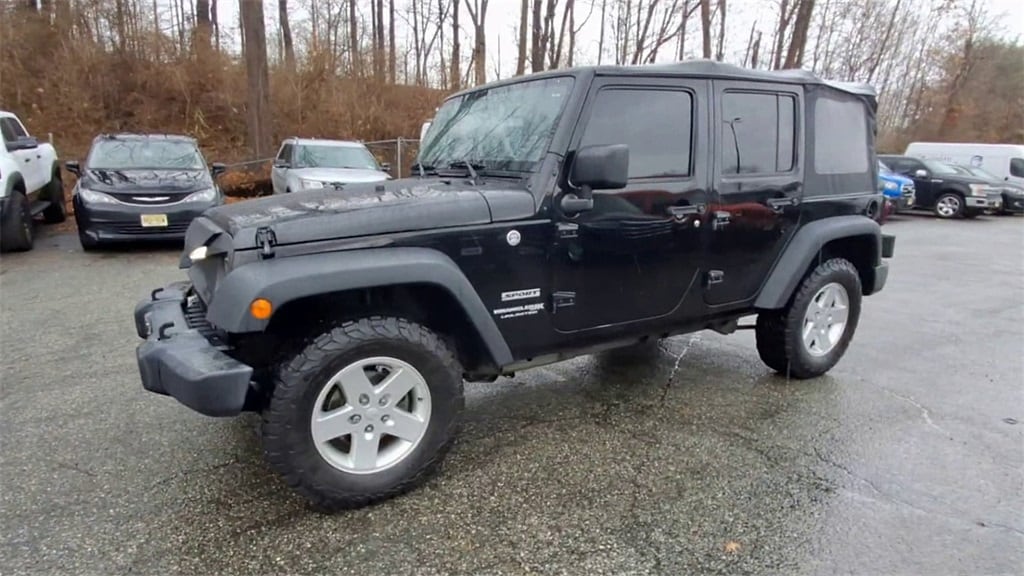 Certified 2018 Jeep Wrangler JK Unlimited Sport SUV