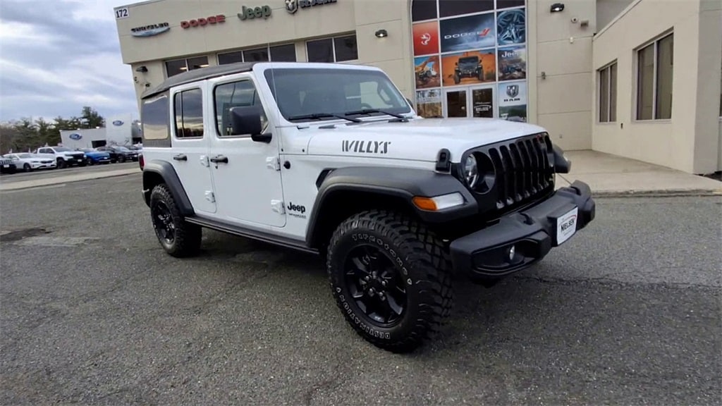 Certified 2021 Jeep Wrangler Unlimited Willys SUV