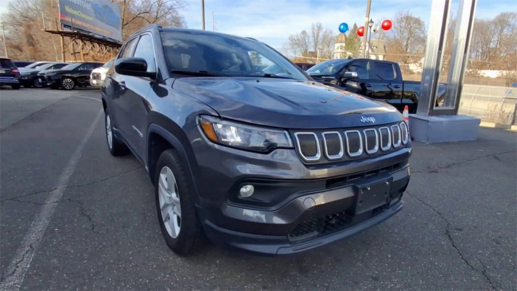Used 2022 Jeep Compass Latitude with VIN 3C4NJDBBXNT132993 for sale in Dover, NJ