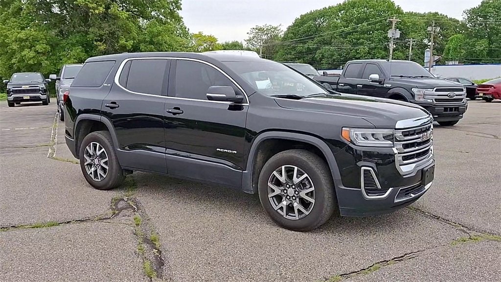 Certified 2023 GMC Acadia SLE with VIN 1GKKNRL47PZ191214 for sale in Dover, NJ