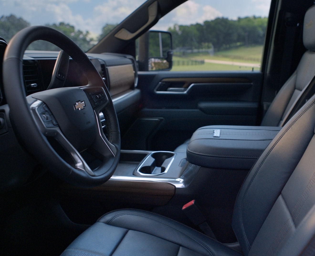 Chevy Silverado HD interior