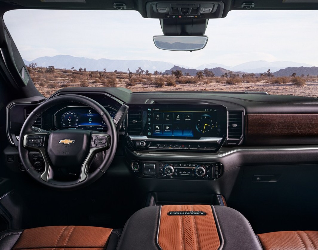 Chevy Silverado 3500 interior