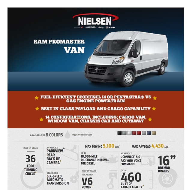 Ram ProMaster Cargo Vans Offer the Capability and Reliability You Need