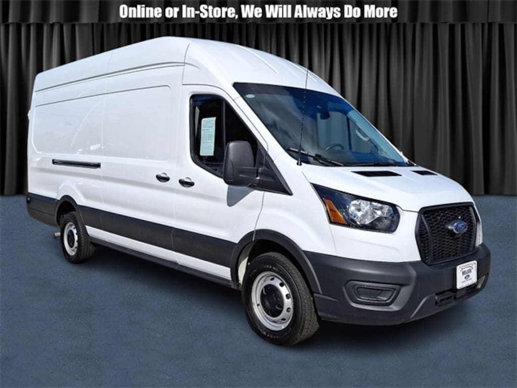 Certified 2024 Ford Transit-350 Cargo Base Van High Roof Ext. Van