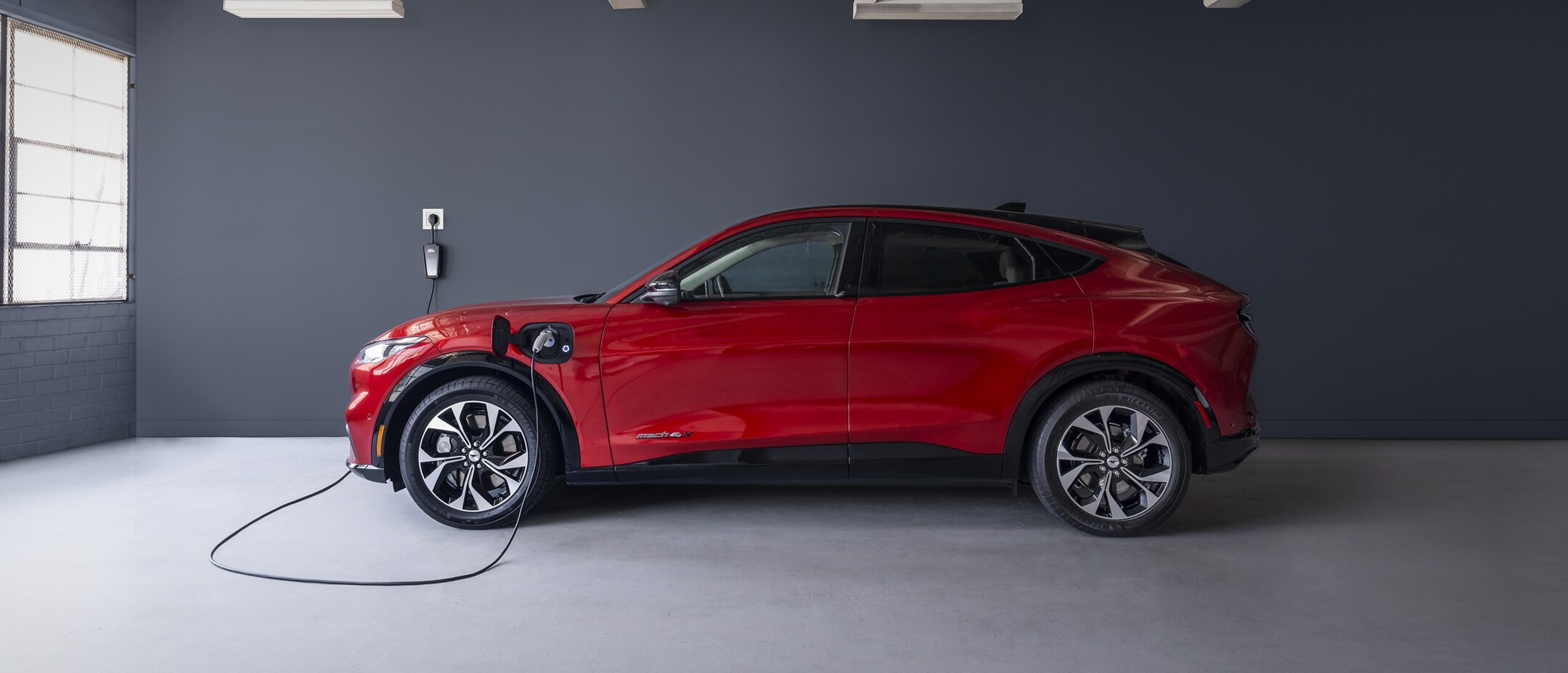 Ford Mustang Mach-E charging