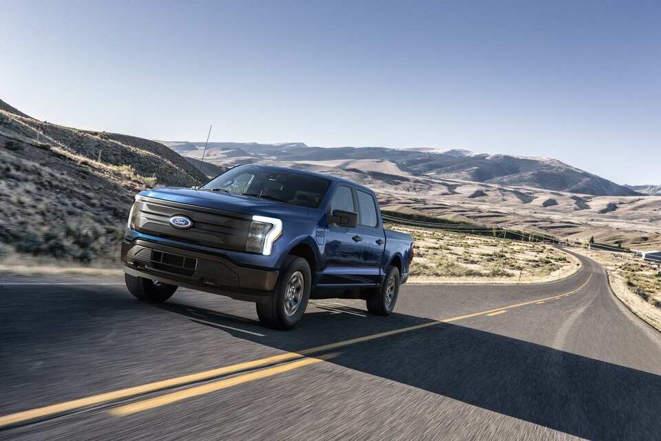 Ford F-150 Lightning pickup truck available at Nielsen Ford in Sussex