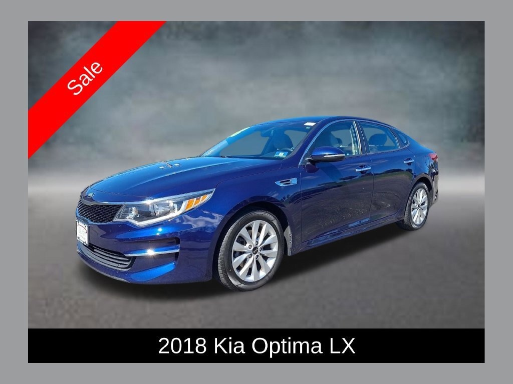 Used 2018 Kia Optima LX with VIN 5XXGT4L33JG263604 for sale in Newton, NJ