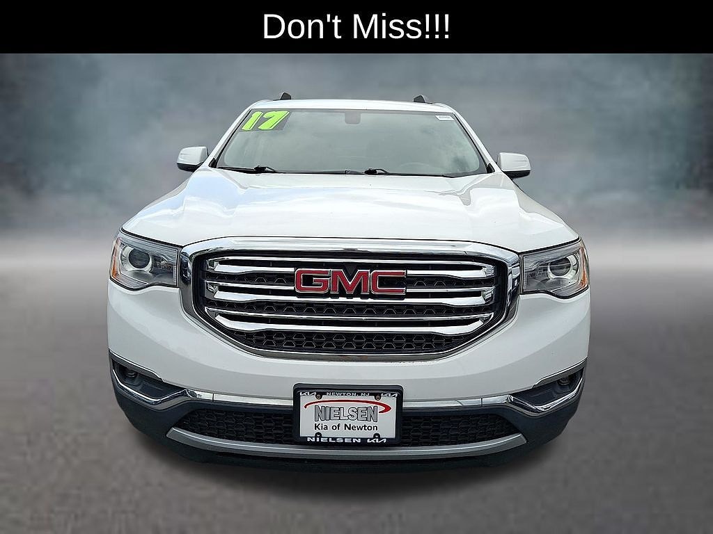Used 2017 GMC Acadia SLE-2 with VIN 1GKKNLLA4HZ156800 for sale in Newton, NJ