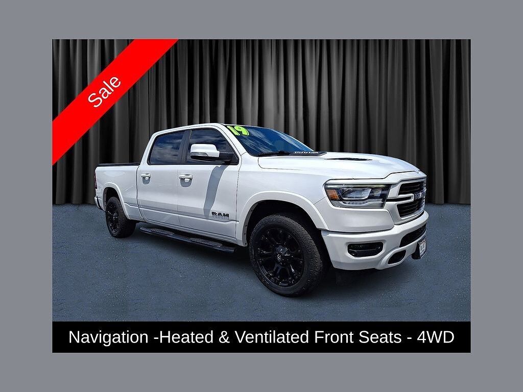Used 2019 Ram 1500 Laramie Truck Crew Cab