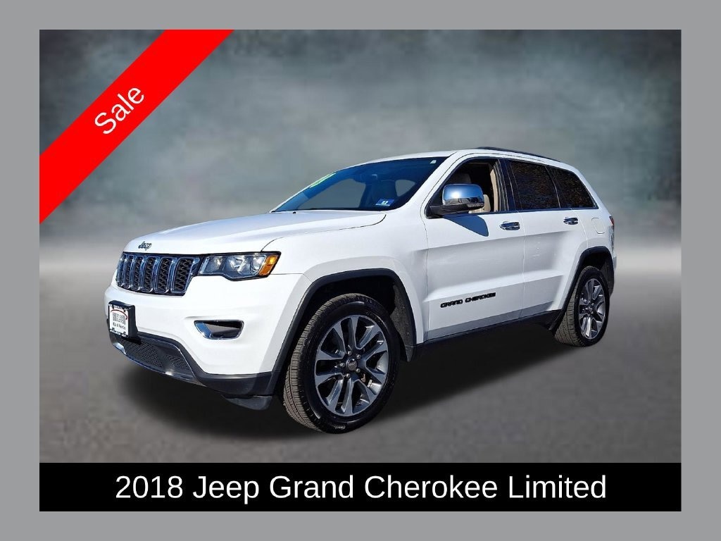 Used 2018 Jeep Grand Cherokee Limited with VIN 1C4RJFBG5JC299874 for sale in Newton, NJ