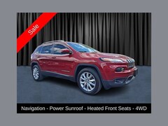 2016 Jeep Cherokee Limited 4x4 SUV For Sale in Sussex, NJ