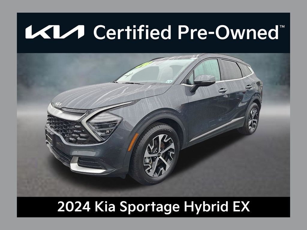 Certified 2024 Kia Sportage Hybrid EX SUV