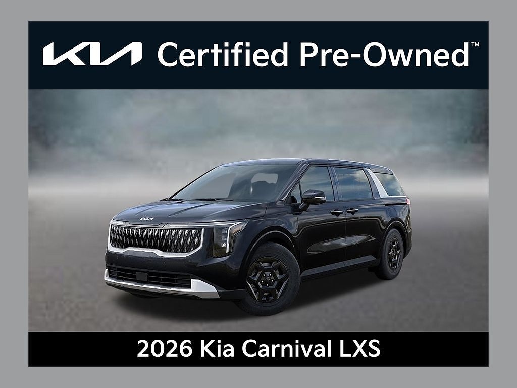 Certified 2026 Kia Carnival LXS Van Passenger Van