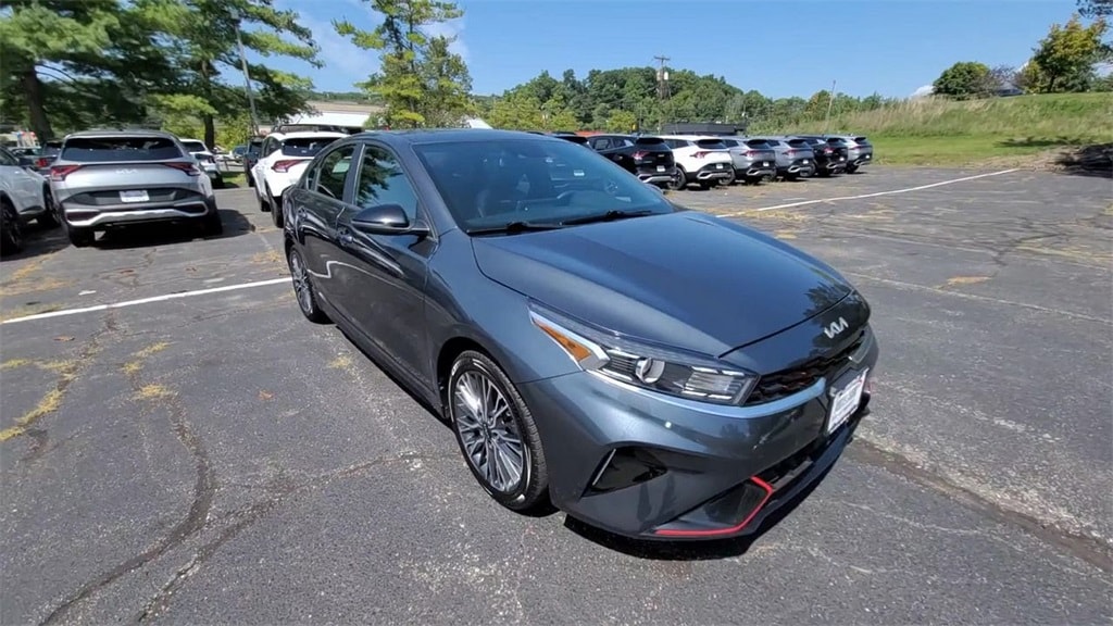 Certified 2022 Kia FORTE GT-Line with VIN 3KPF54ADXNE509595 for sale in Newton, NJ