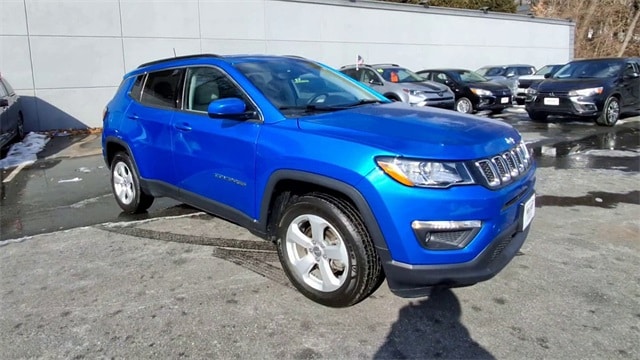 Certified 2021 Jeep Compass Latitude with VIN 3C4NJDBB7MT576654 for sale in Rockaway, NJ