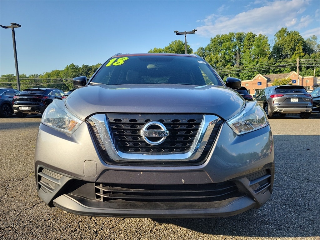 Certified 2018 Nissan Kicks SV with VIN 3N1CP5CU6JL543347 for sale in Stanhope, NJ