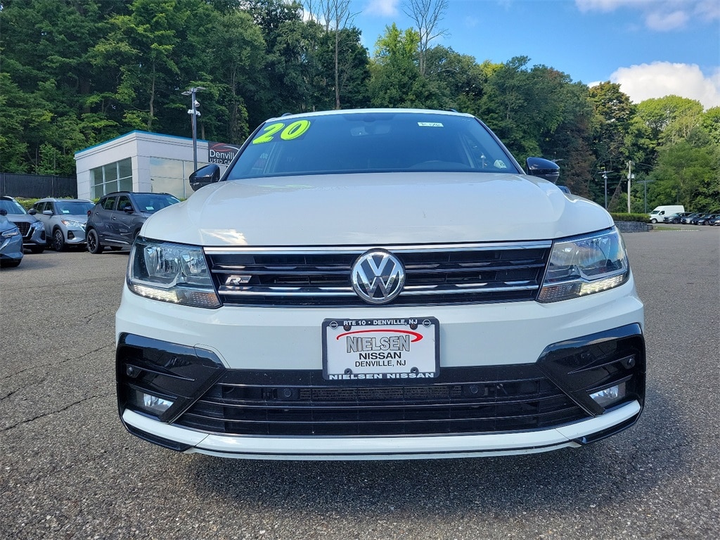 Used 2020 Volkswagen Tiguan SE R-LINE BLACK with VIN 3VV2B7AX4LM145519 for sale in Stanhope, NJ