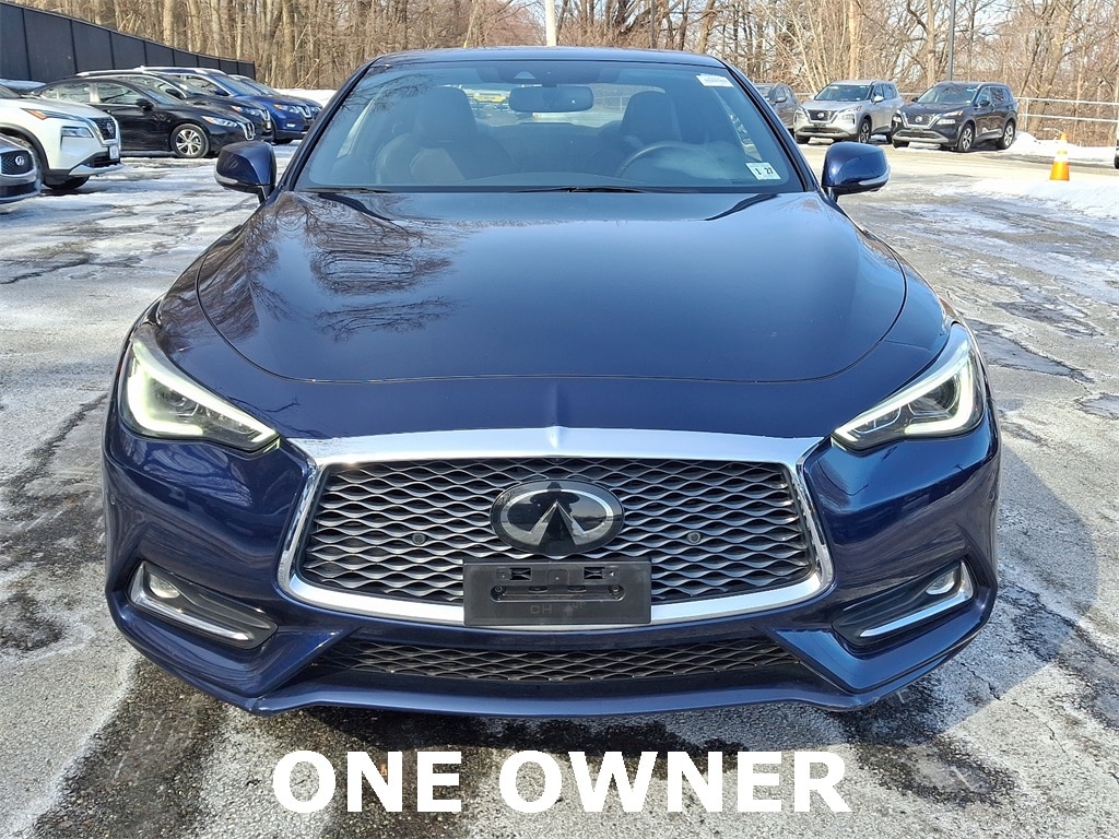 Certified 2021 INFINITI Q60 Coupe LUXE with VIN JN1EV7KL5MM470694 for sale in Stanhope, NJ