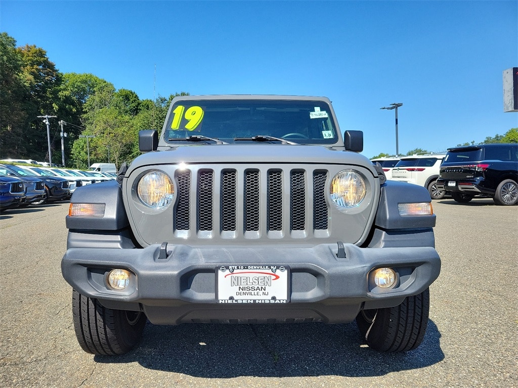 Used 2019 Jeep Wrangler Unlimited Sport S with VIN 1C4HJXDG7KW557391 for sale in Stanhope, NJ