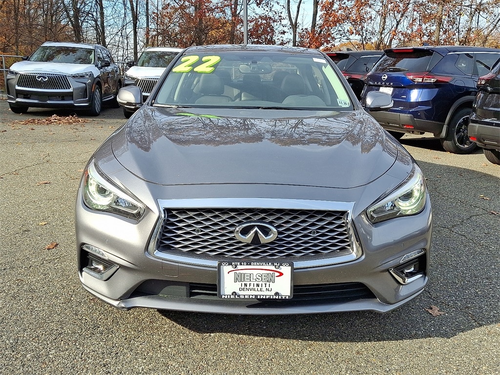 Certified 2022 INFINITI Q50 Luxe Sedan