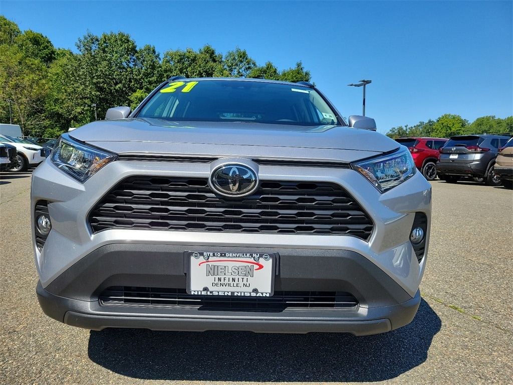 Used 2021 Toyota RAV4 XLE with VIN 2T3P1RFV9MC200610 for sale in Stanhope, NJ