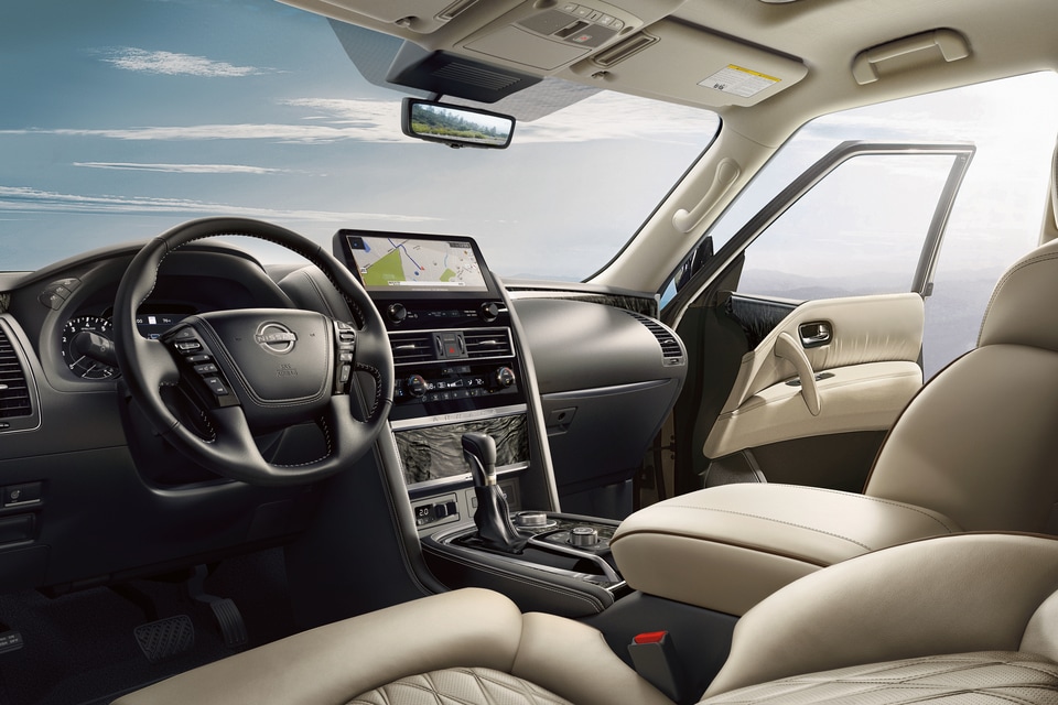 New Nissan Armada interior