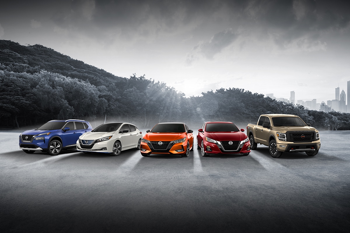 Nissan model lineup