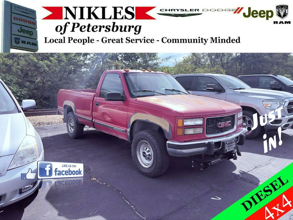 Used 1998 GMC C/K 3500HD Sierra SLE Cab/Chassis