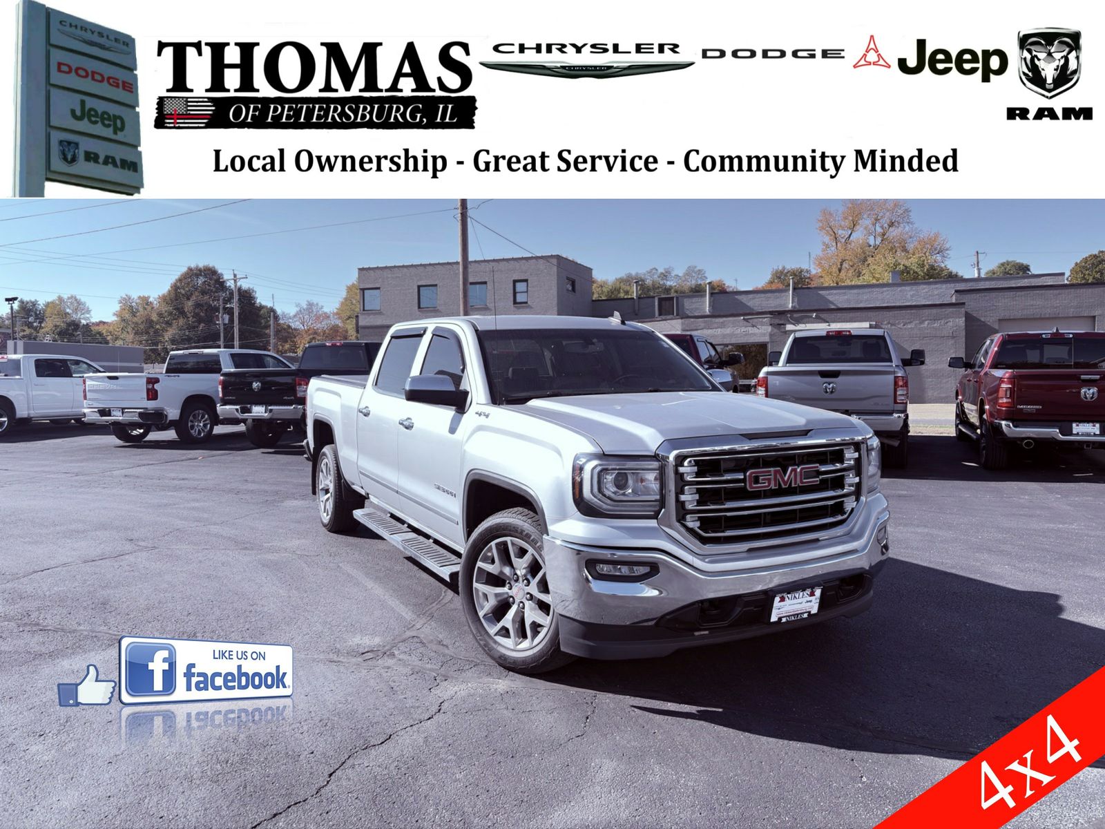 2018 GMC Sierra 1500 SLT