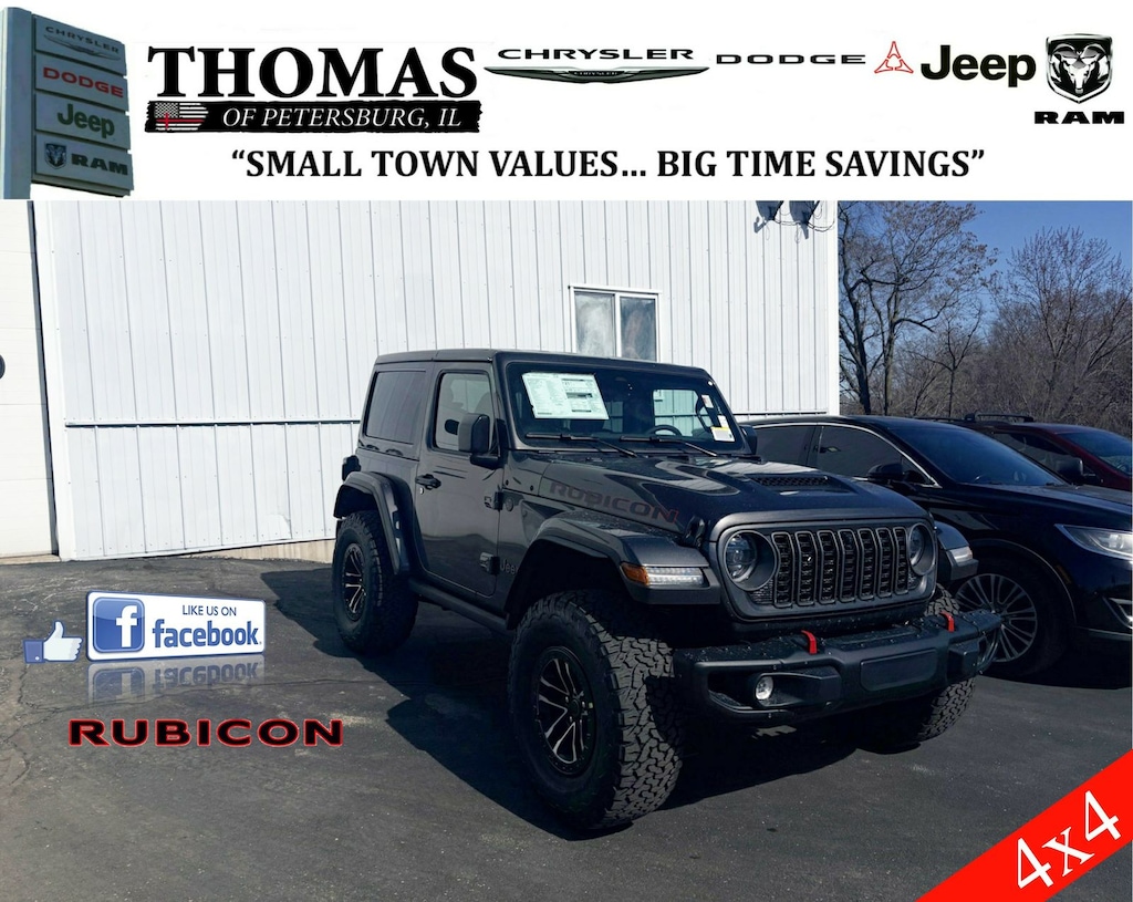 New 2026 Jeep Wrangler 2-DOOR RUBICON X Sport Utility