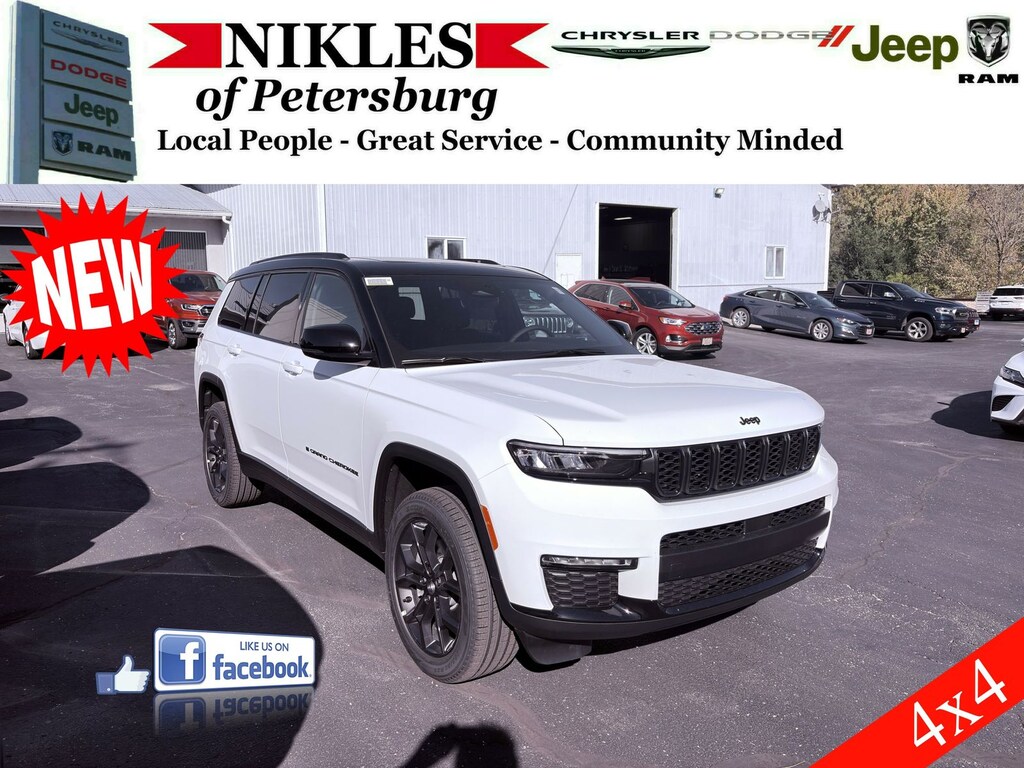 New 2025 Jeep Grand Cherokee L LIMITED 4X4 Sport Utility