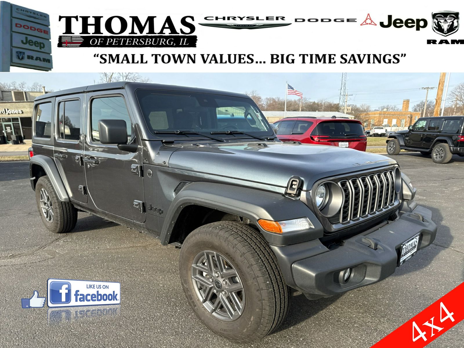 2025 Jeep Wrangler 4-Door Sport S's photo