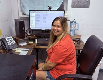 Staff member Tabatha Weidhuner from ID_5e0877983f2e