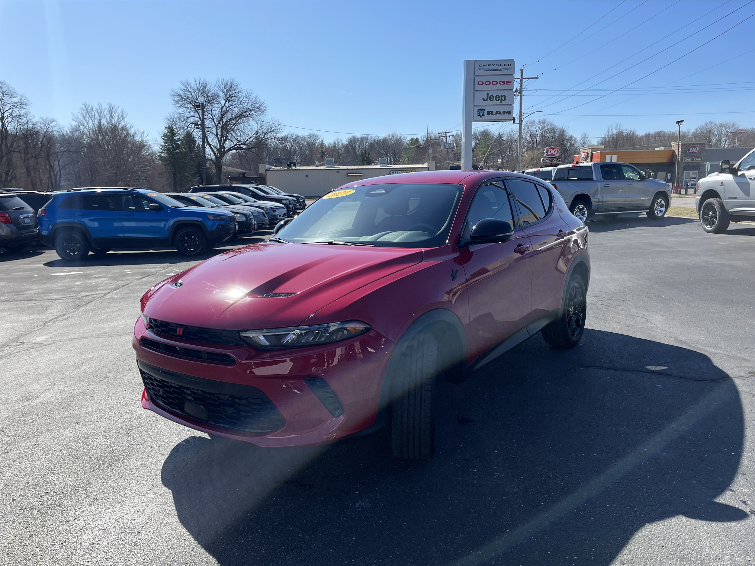 Used 2023 Dodge Hornet GT Plus with VIN ZACNDFBN6P3A00537 for sale in Petersburg, IL