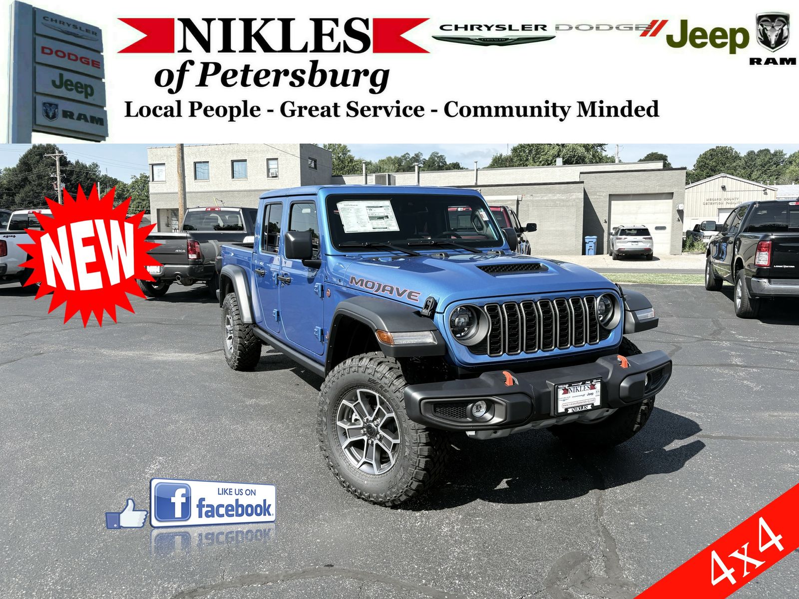 2025 Jeep Gladiator MOJAVE 4X4