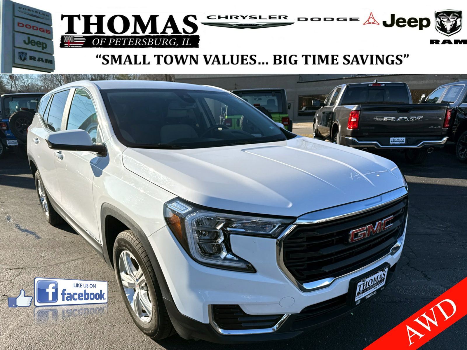 2024 GMC Terrain SLE's photo