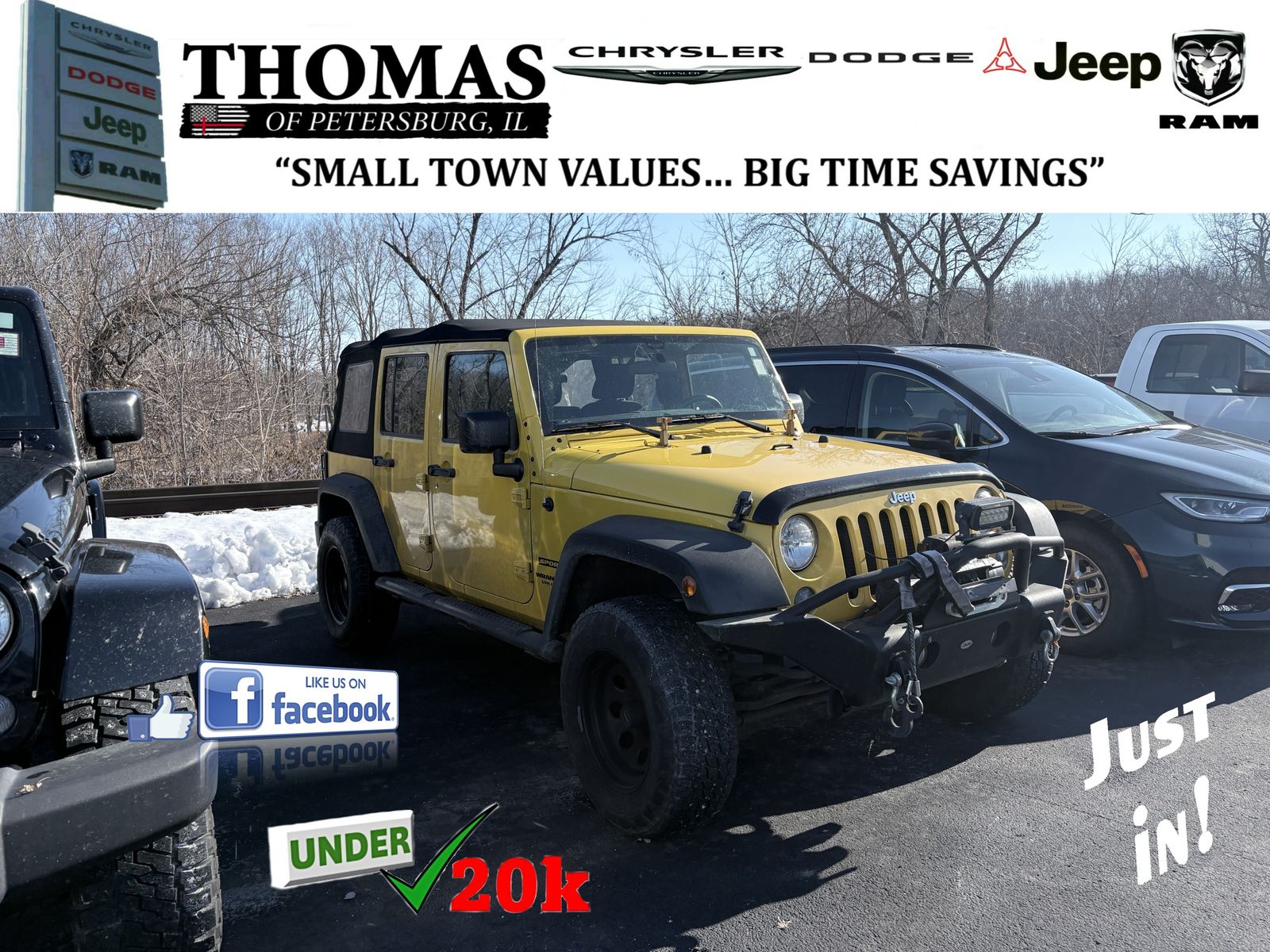 2015 Jeep Wrangler Unlimited Sport's photo